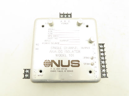 NUS SCA101-24-13-08 Single Channel Analog Isolator