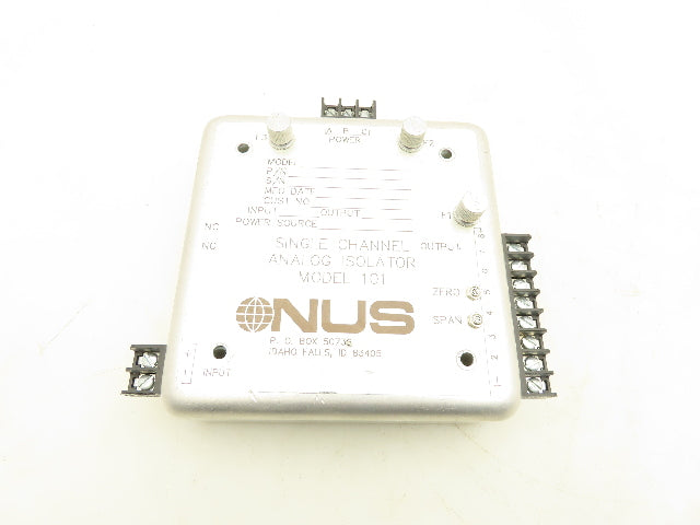 NUS SCA101-24-13-08 Single Channel Analog Isolator
