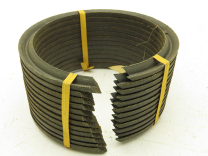 V-Packing Chevron Rubber Fabric Seal Split Ring 4-7/8"x 5-7/8"  Lot of 12