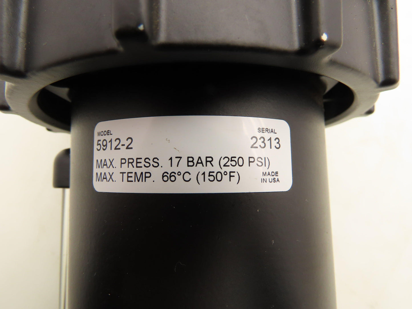 Alemite 5912-2 Pneumatic Air Line Lubricator 16oz 3/4" NPT