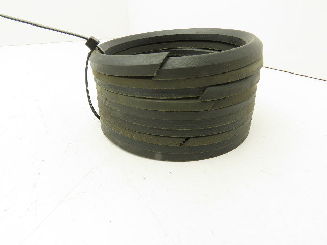 V-Packing Chevron Rubber Fabric Seal Split Ring 3-3/4"x 4-1/2"  Lot of 10