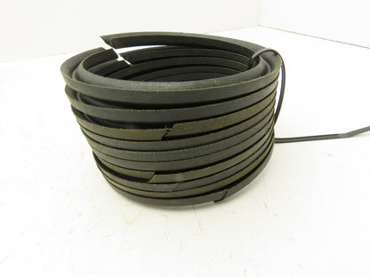 V-Packing Chevron Rubber Fabric Seal Split Ring 3-3/4"x 4-1/2"  Lot of 10