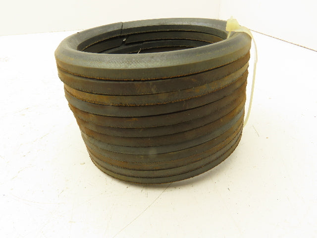 915 DN V-Packing Chevron Rubber Fabric Seal Split Ring 3-7/8"x 4-7/8"  Lot of 12