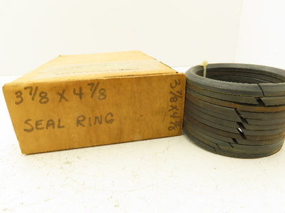 915 DN V-Packing Chevron Rubber Fabric Seal Split Ring 3-7/8"x 4-7/8"  Lot of 12