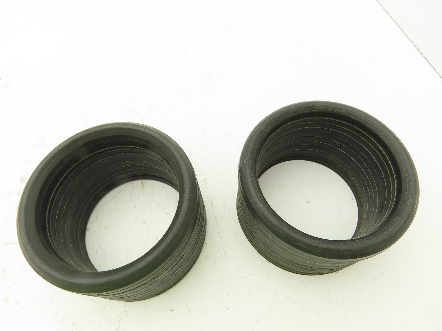 V-Packing Chevron Rubber Fabric Seal Split Ring 4"x 5"  Lot of 22