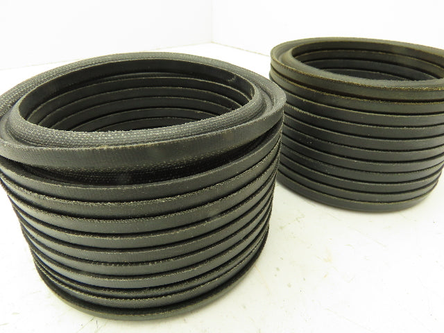 V-Packing Chevron Rubber Fabric Seal Split Ring 4"x 5"  Lot of 22