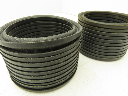 V-Packing Chevron Rubber Fabric Seal Split Ring 4"x 5"  Lot of 22