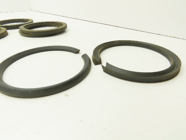 V-Packing Chevron Rubber Seal Split Ring 3-3/4"x 4-1/2" Top/Bottom Set of 13