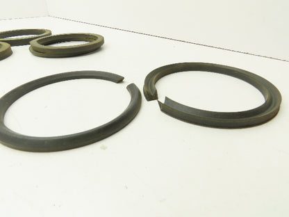 V-Packing Chevron Rubber Seal Split Ring 3-3/4"x 4-1/2" Top/Bottom Set of 13