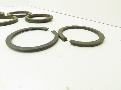 V-Packing Chevron Rubber Seal Split Ring 3-3/4"x 4-1/2" Top/Bottom Set of 13