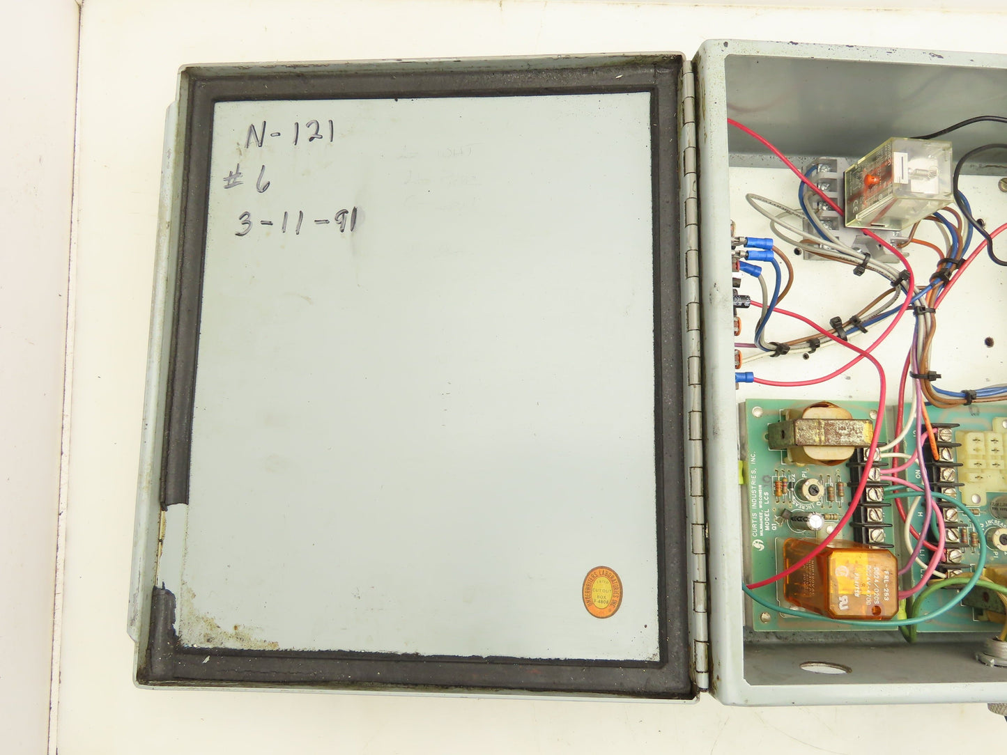 KB KBIC-120 DC Motor Drive 90VDC 1/2Hp 6Amp Hoffman Enclosure