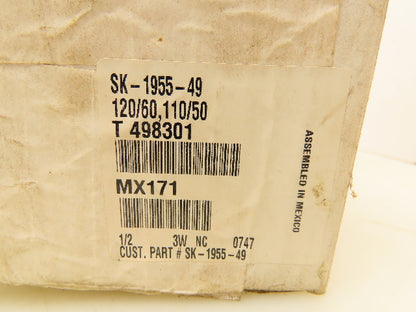 ASCO/UCC SK-1955-49 Solenoid Valve 120V-AC 6.1-8.1W 10-125PSI 1/2" NPT