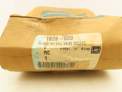 Spears 1829-020 Ball Valve Socket Inline True Union 2" PVC 235PSI@73°F