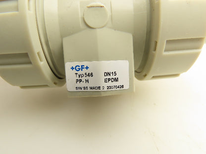 +GF+ George Fischer 546 Ball Valve 2 Way D20 DN15 Lot Of 2