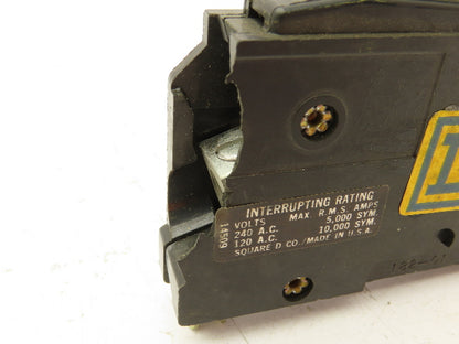 Square D A1B120 Circuit Breaker Vista Trip 120/240VAC 20A 1 Pole
