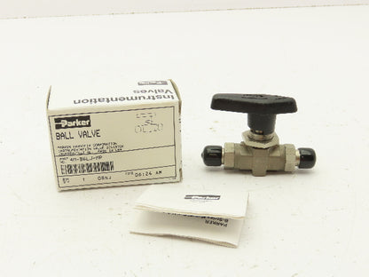 Parker Hannifin 4M-B6LJ-MP Ball Valve 3 Way 1500PSI B Series