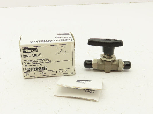 Parker Hannifin 4M-B6LJ-MP Ball Valve 3 Way 1500PSI B Series