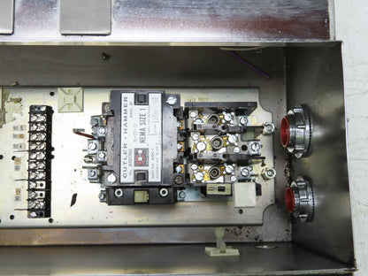 Cutler Hammer A30CWA0 Combination Motor Starter Size 1 Stainless 10Hp Non Fused