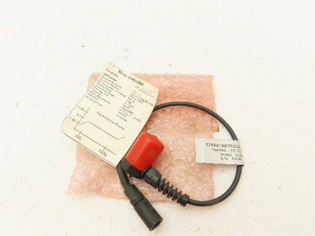 Vibra-Metrics 1136 Accelerometer Sensor 15-30VDC 4mA 20"Lbs Of Torque 13"Cable