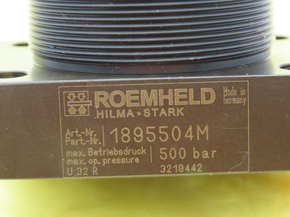 Roemheld 1895504M Hydraulic Swing Clamp 500 Bar