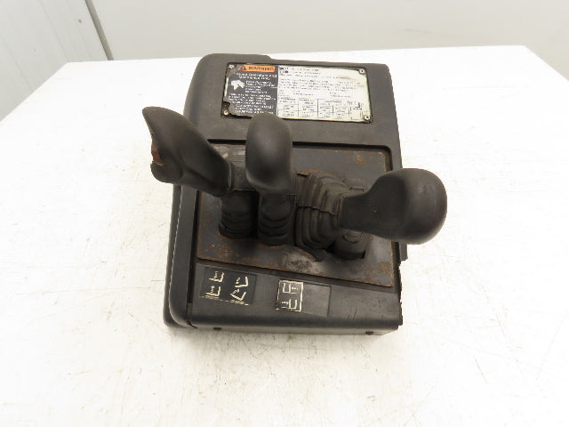Hyster E60Z Forklift Three Lever Fork Control Unit