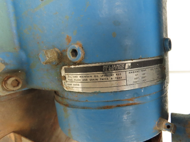 Reeves X-V 053 Moto Drive 38:1 Reducer Variable Speed 12-126 RPM Tuthill 5A Pump