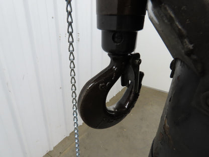 Aro 7750ET 1/4 Ton 500lb Pneumatic Air Chain Hoist 7'8" Lift Travel Pull Chain