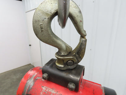 Aro 7717EBA 1/4 Ton 500lb Pneumatic Air Chain Hoist 7'6" Lift Travel Pull Chain