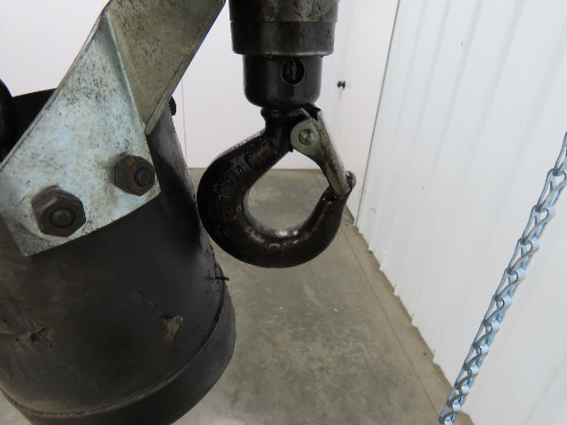 Aro 7717EBA 1/4 Ton 500lb Pneumatic Air Chain Hoist 7'6" Lift Travel Pull Chain