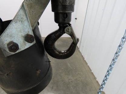 Aro 7717EBA 1/4 Ton 500lb Pneumatic Air Chain Hoist 7'6" Lift Travel Pull Chain