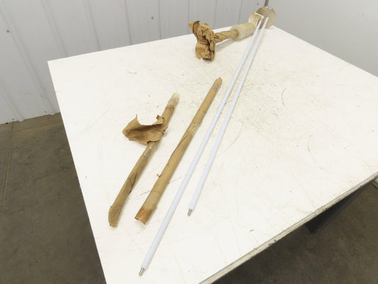 Lumenite 2DCFT4 Sanitrode 2-Prong Sanitary Liquid Level Probe 4" Tri-Clamp 55"
