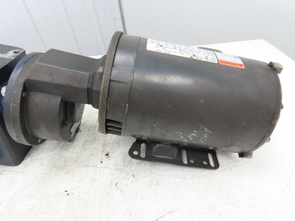 Grove Gear 60:1 Double Reduction Gearmotor 14 RPM Output RH 2Hp 460V 3PH 56C