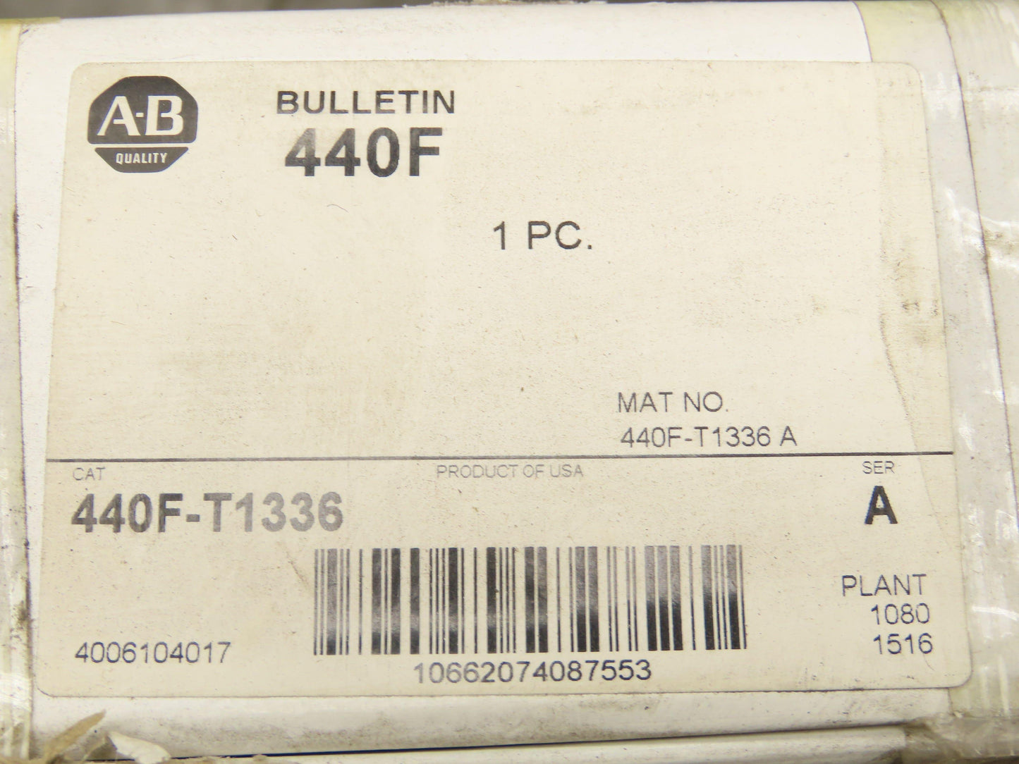Allen Bradley 440F-T1336 Standard Perimeter Trim Kit Guardmaster Safety Mat