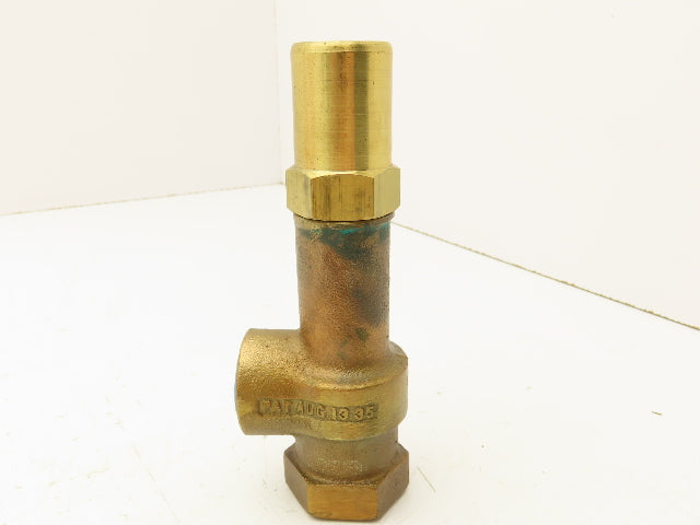 Trane VAL 1467 Fulflo Pressure Relief Valve 1/2"NPT In/Out Brass