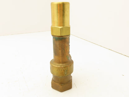Trane VAL 1467 Fulflo Pressure Relief Valve 1/2"NPT In/Out Brass