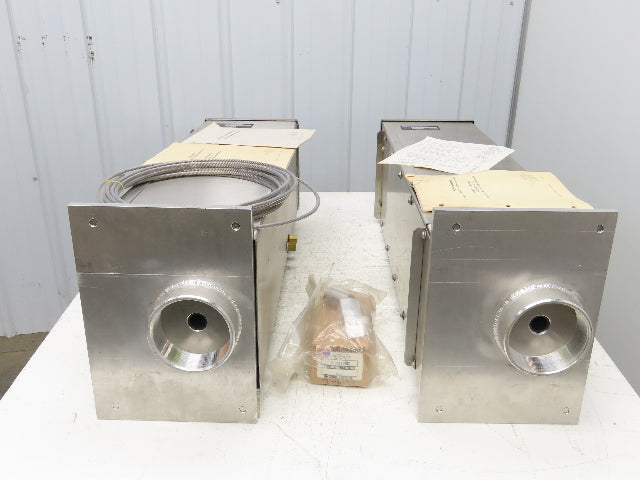 Bindicator Silomaster SM5 AR-1000 Display Stainless Steel Housing Lot of 2