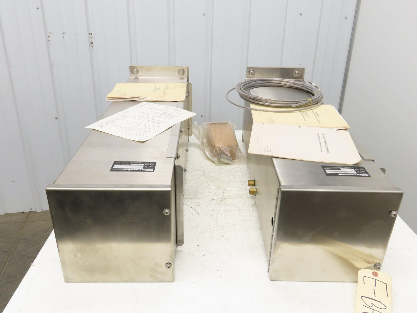 Bindicator Silomaster SM5 AR-1000 Display Stainless Steel Housing Lot of 2