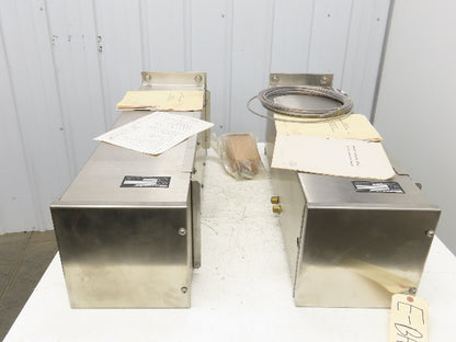 Bindicator Silomaster SM5 AR-1000 Display Stainless Steel Housing Lot of 2