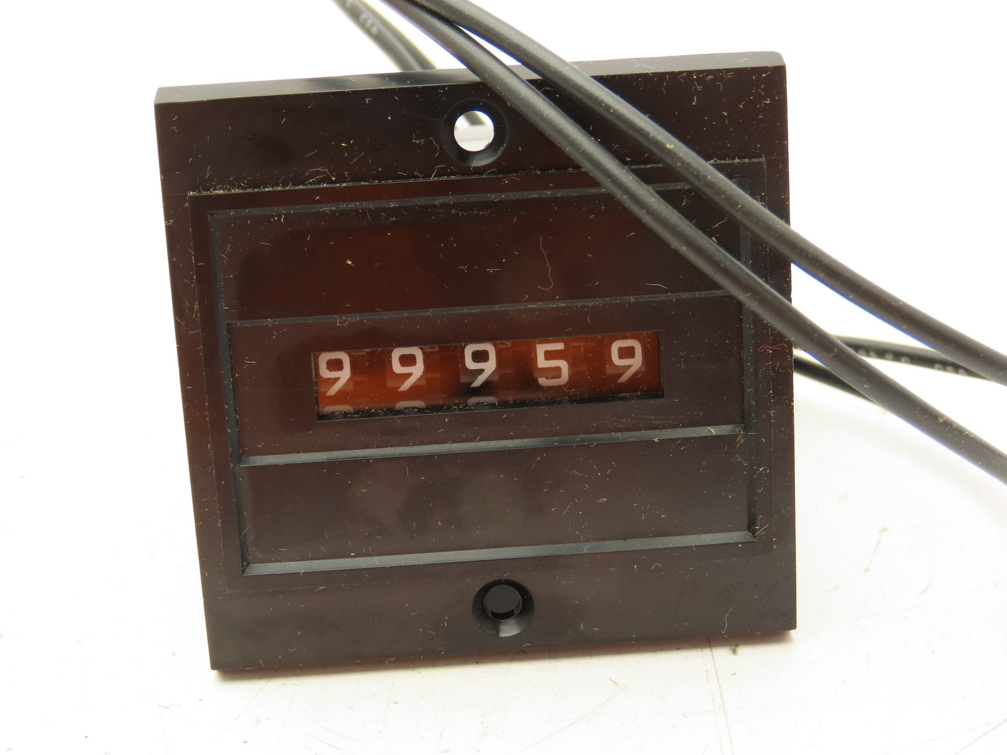 Trane MTR 0029 Veeder Root 5 Digit Meter Non Reset 115 AC 3W