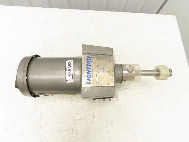 Lightnin EKXJ-33 Clamp-Mount Drum Tank Mixer Agitator .3Hp 1725 RPM 230/460V 3PH