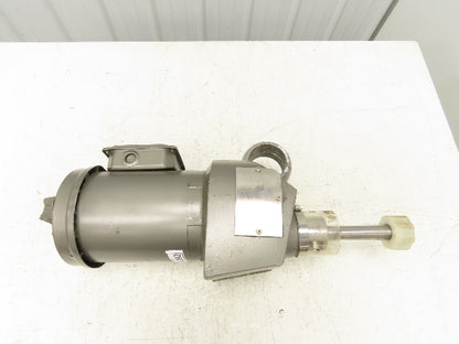 Lightnin EKXJ-33 Clamp-Mount Drum Tank Mixer Agitator .3Hp 1725 RPM 230/460V 3PH
