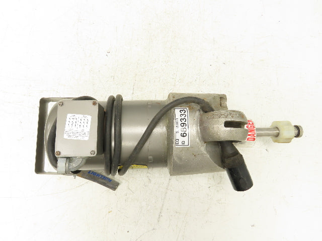 Lightnin EKXJ-33 Clamp-Mount Drum Tank Mixer Agitator .3Hp 1725 RPM 230/460V 3PH
