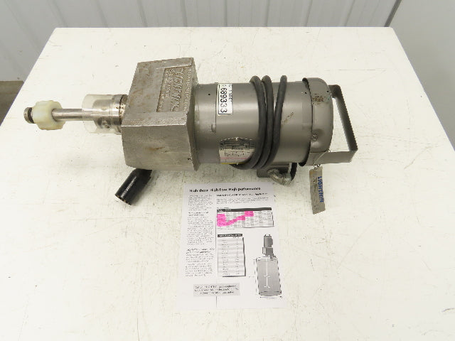 Lightnin EKXJ-33 Clamp-Mount Drum Tank Mixer Agitator .3Hp 1725 RPM 230/460V 3PH