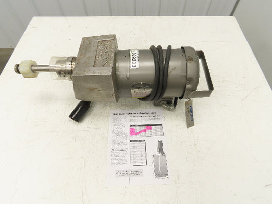 Lightnin EKXJ-33 Clamp-Mount Drum Tank Mixer Agitator .3Hp 1725 RPM 230/460V 3PH