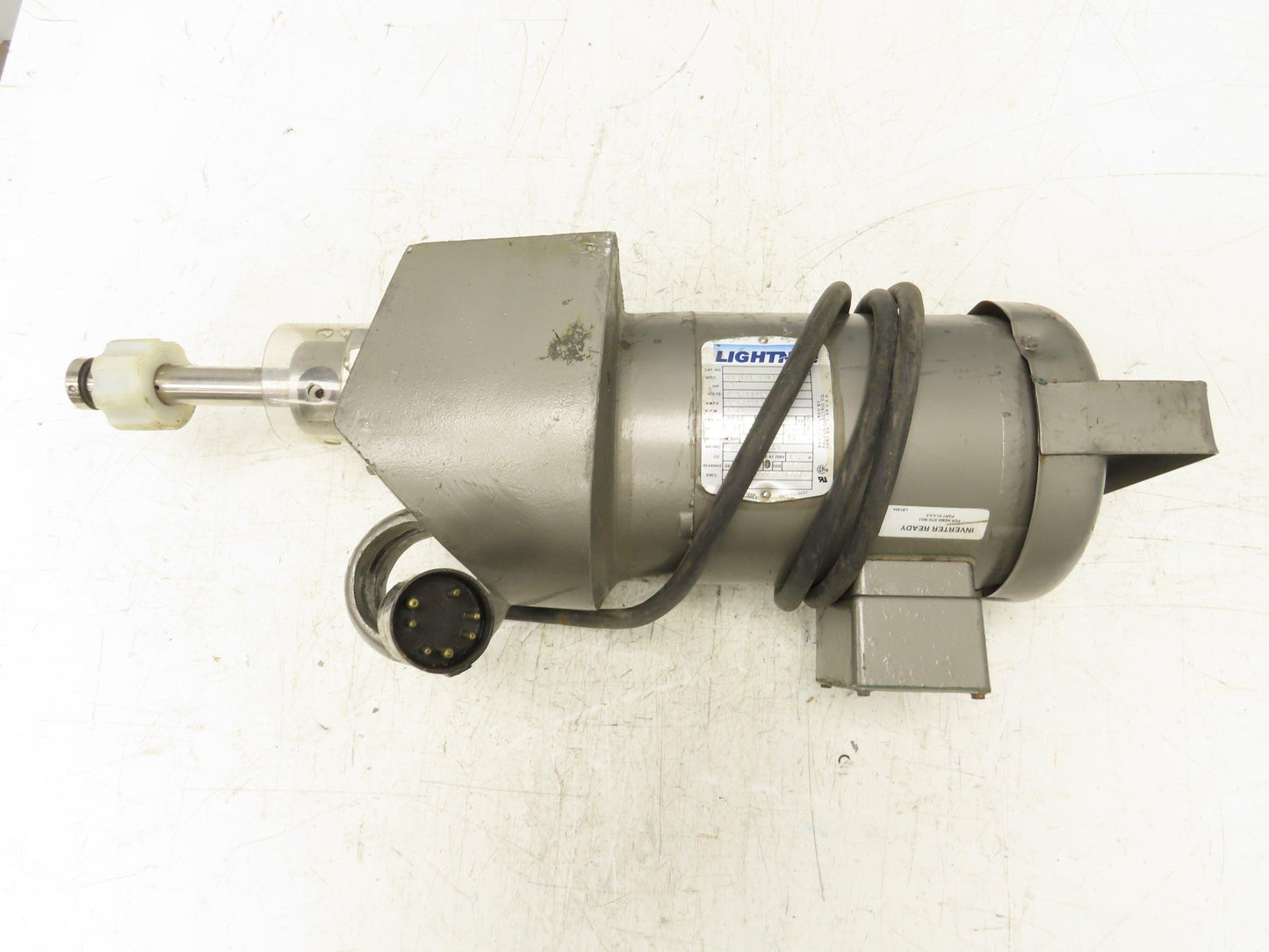 Lightnin EKXJ-33 Clamp-Mount Drum Tank Mixer Agitator .3Hp 1725 RPM 230/460V 3PH