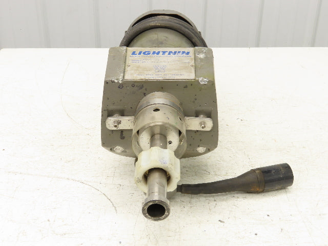 Lightnin EKXJ-33 Clamp-Mount Drum Tank Mixer Agitator .3Hp 1725 RPM 230/460V 3PH