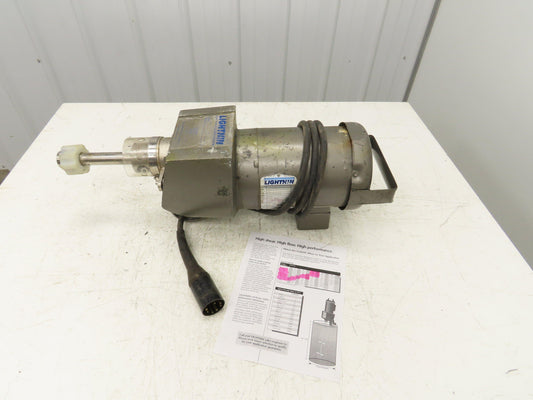 Lightnin EKXJ-33 Clamp-Mount Drum Tank Mixer Agitator .3Hp 1725 RPM 230/460V 3PH