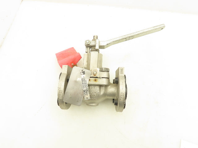 ITT Engineering SV813A Cam-Tite Stainless 2-Way Ball Valve 1/2" Flanged 300#