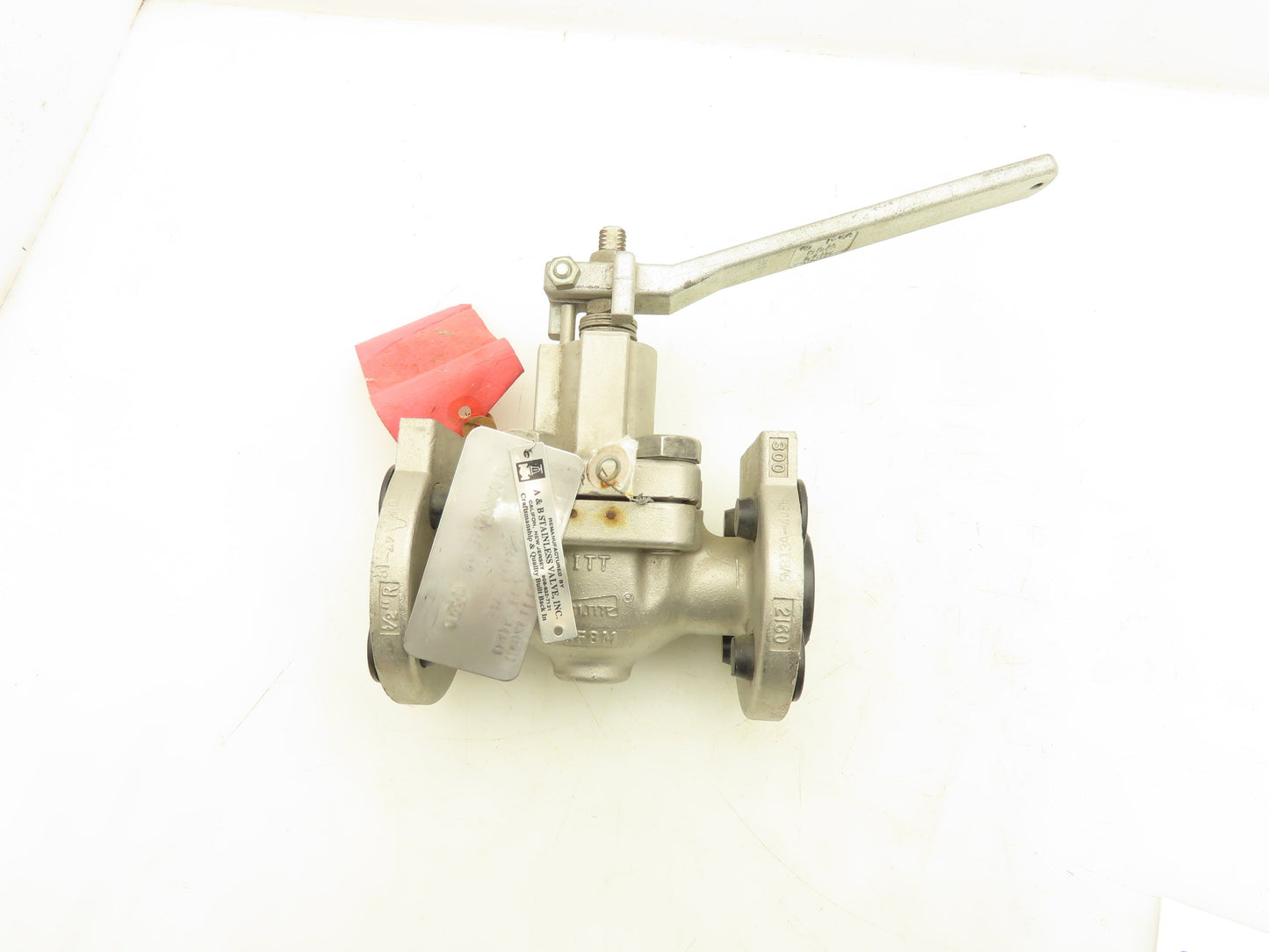 ITT Engineering SV813A Cam-Tite Stainless 2-Way Ball Valve 1/2" Flanged 300#
