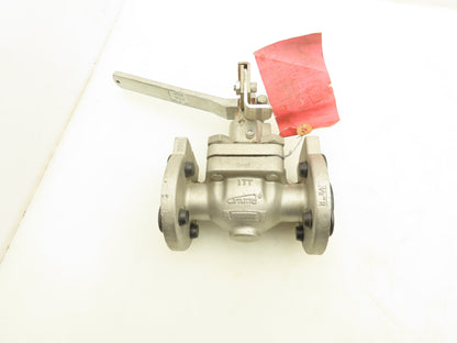 ITT Engineering SV813A Cam-Tite Stainless 2-Way Ball Valve 1/2" Flanged 300#